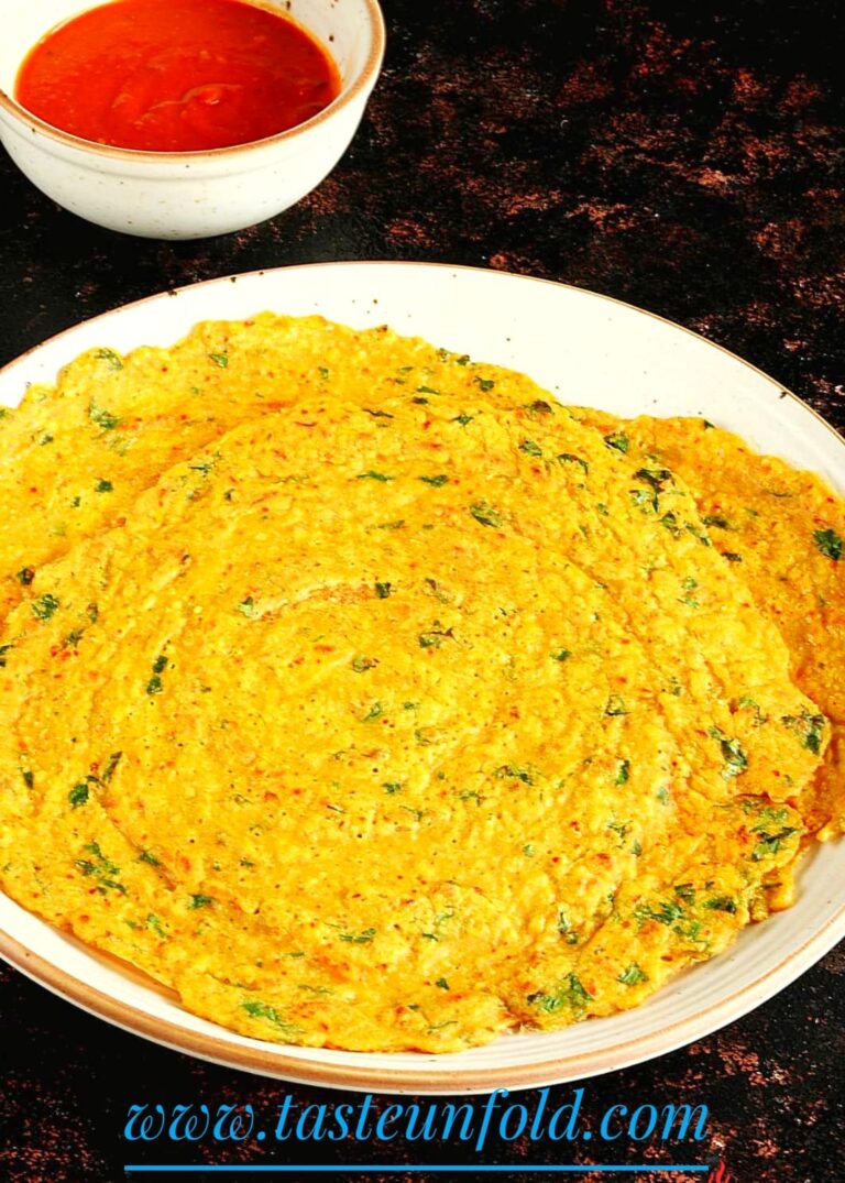 palak moong cheela