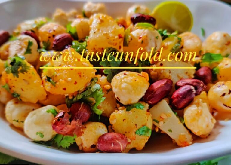 Makhana chaat