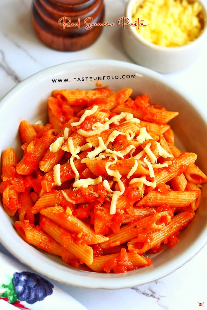 red sauce pasta